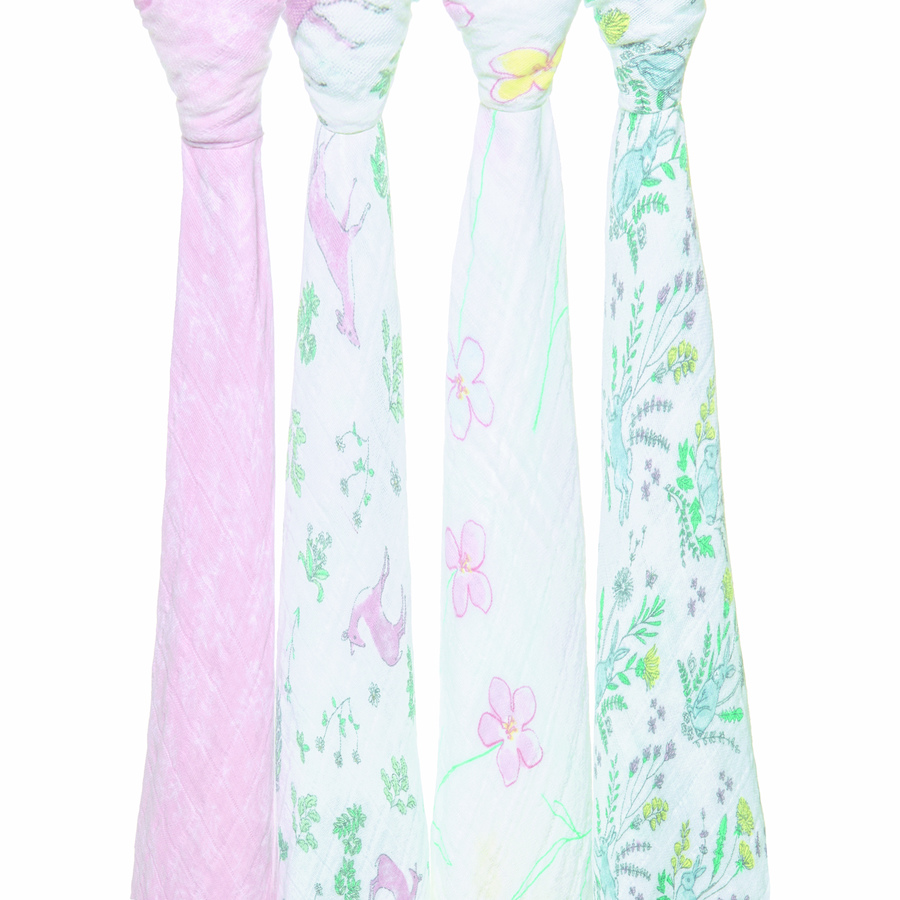classic-swaddle-4pk-forest-fantasy
