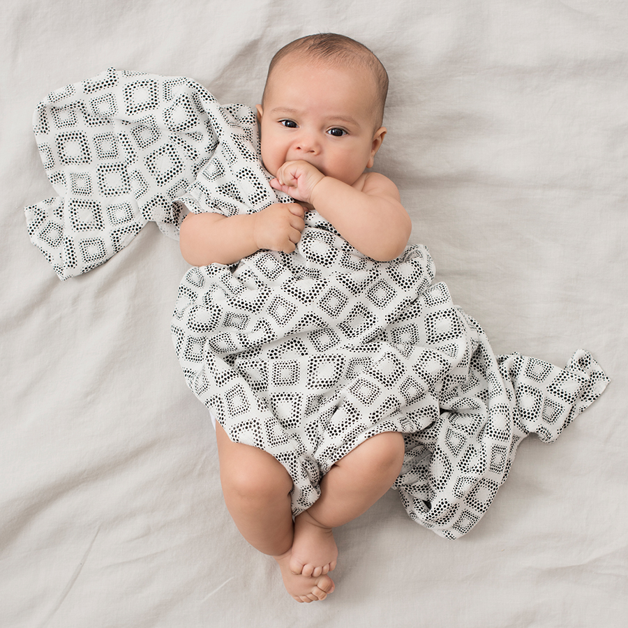 Silky Soft Baby Swaddles In motion aden + anais