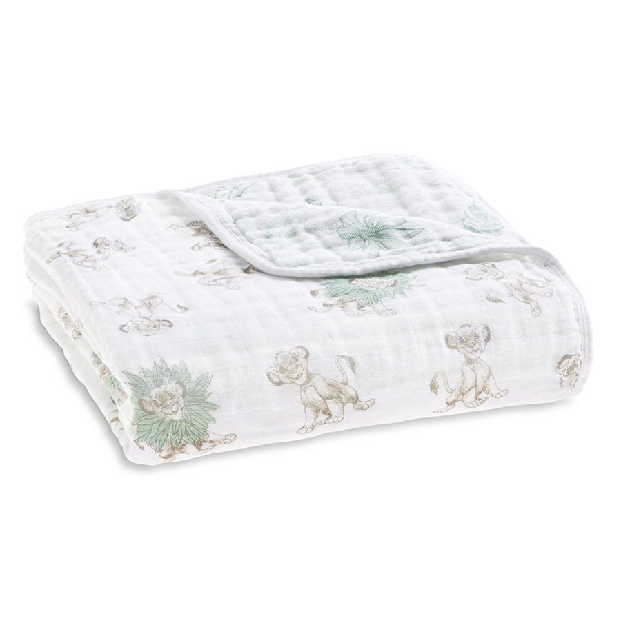 Couverture Bebe En Coton Le Roi Lion Aden Anais