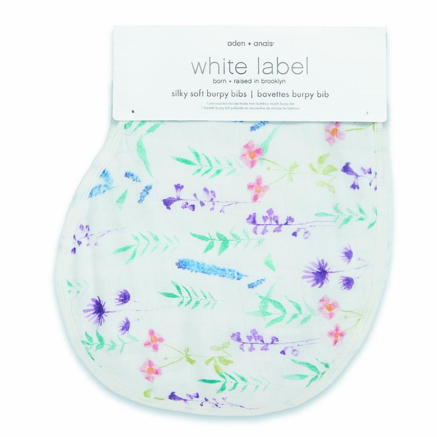 white-label-silky-soft-burpy-bib-watercolor-garden-flower-pink