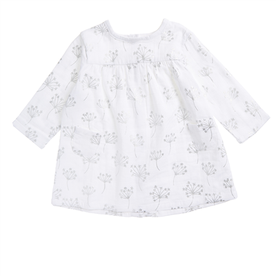 muslin-baby-clothing-pocket-dress-silver-flower-front