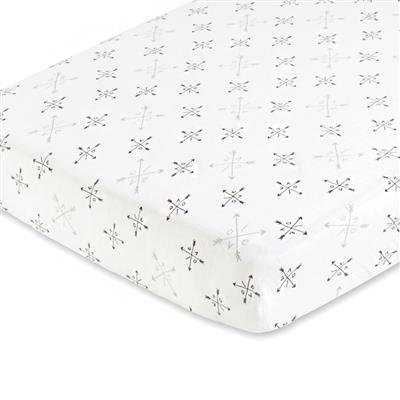 Leader Of The Pack Lion Heart Muslin Crib Sheet Aden Anais