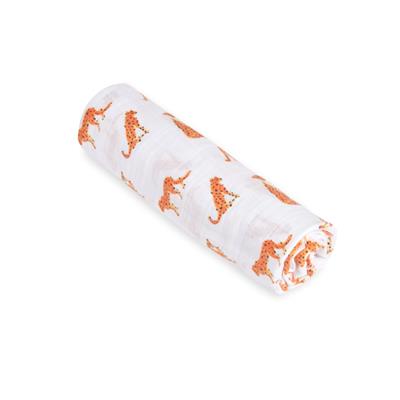 muslin-swaddle-blanket-orange-cheetahs